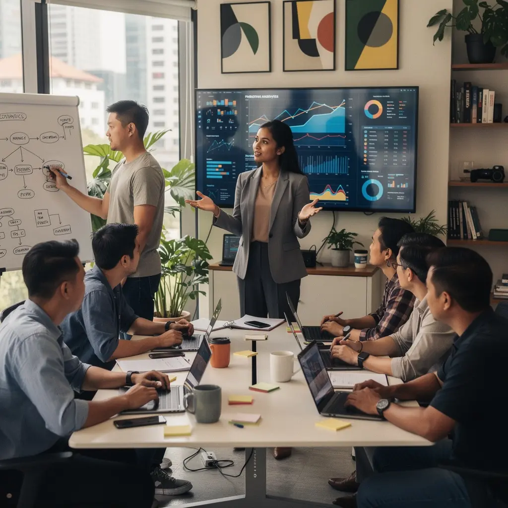 Professional business solutions visualization